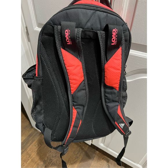 Adidas Load Spring Backpack Black/pink Back - Picture 8 of 12